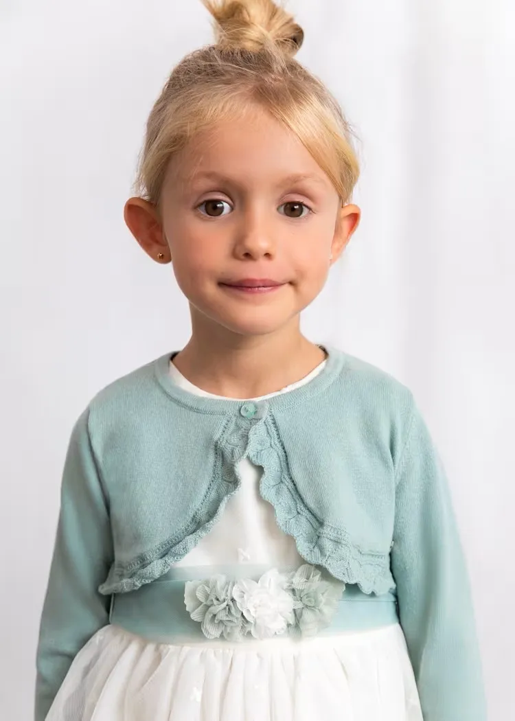 Cardigan tricot basic bambina mayoral art. 26-00320-075 - immagine 2