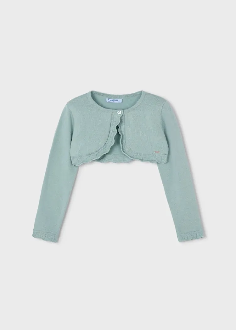 Cardigan tricot basic bambina mayoral art. 26-00320-075 - immagine 4