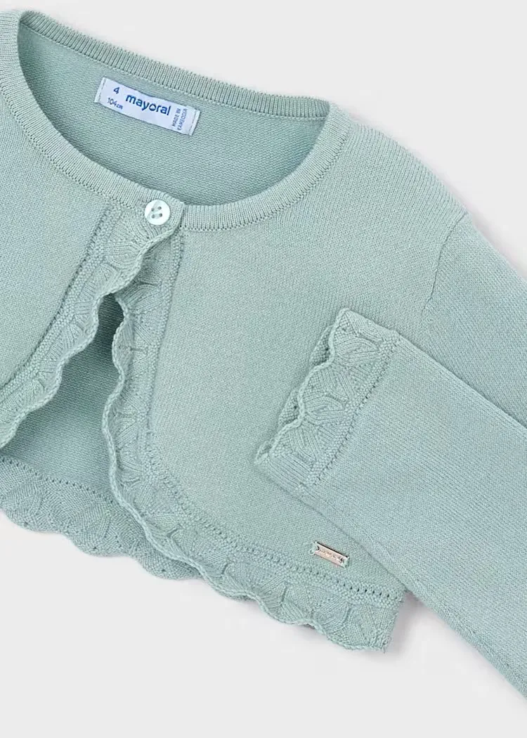 Cardigan tricot basic bambina mayoral art. 26-00320-075 - immagine 6