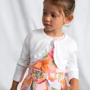 Cardigan tricot basic bambina mayoral art. 26-00320-079