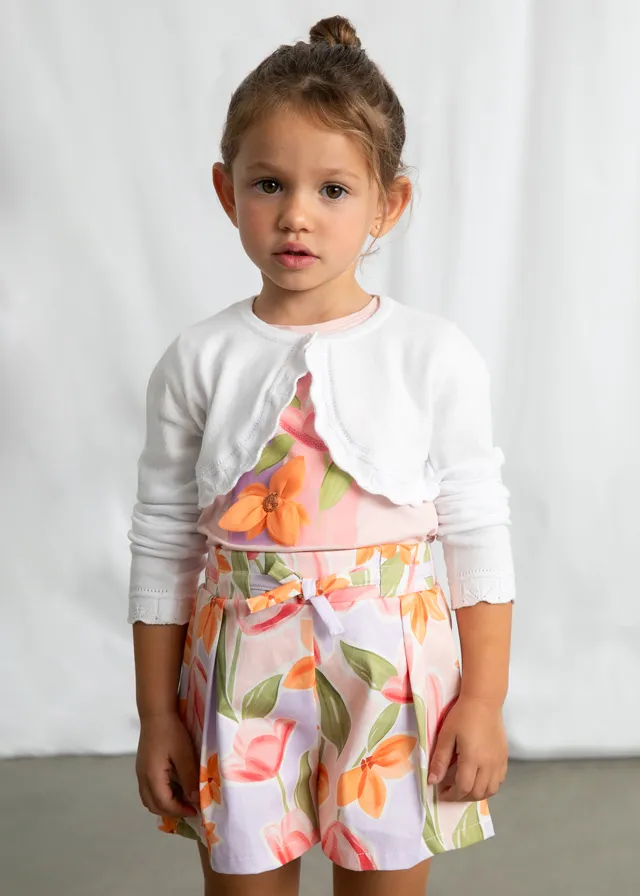 Cardigan tricot basic bambina mayoral art. 26-00320-079 - immagine 4