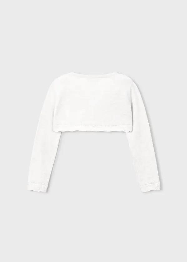 Cardigan tricot basic bambina mayoral art. 26-00320-079 - immagine 6
