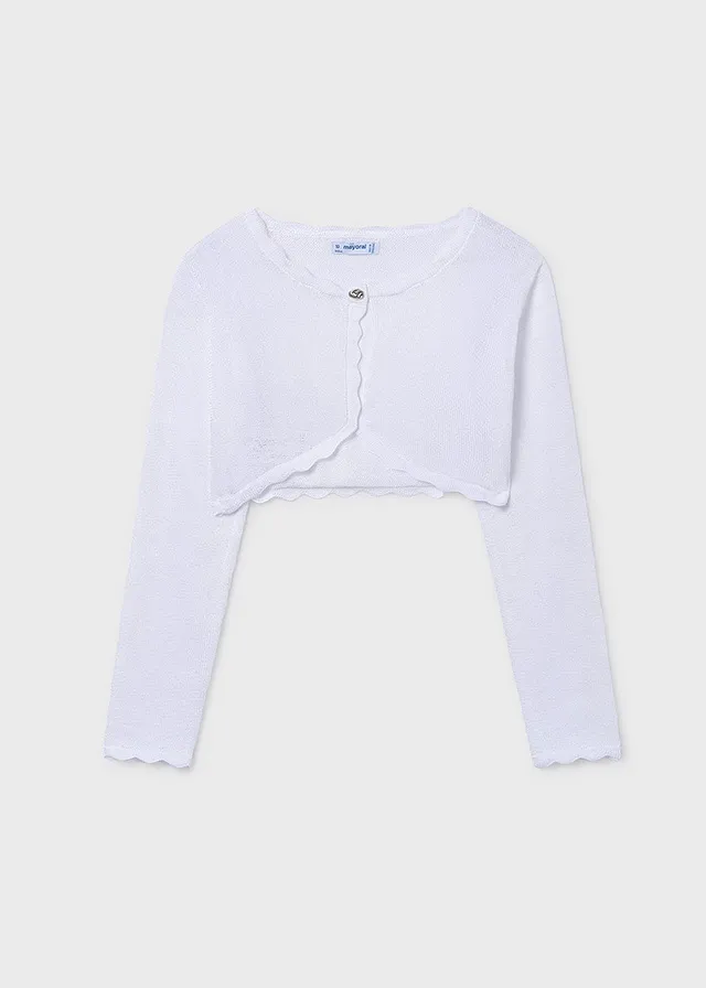 Cardigan tricot basic ragazza mayoral art. 26-00332-074