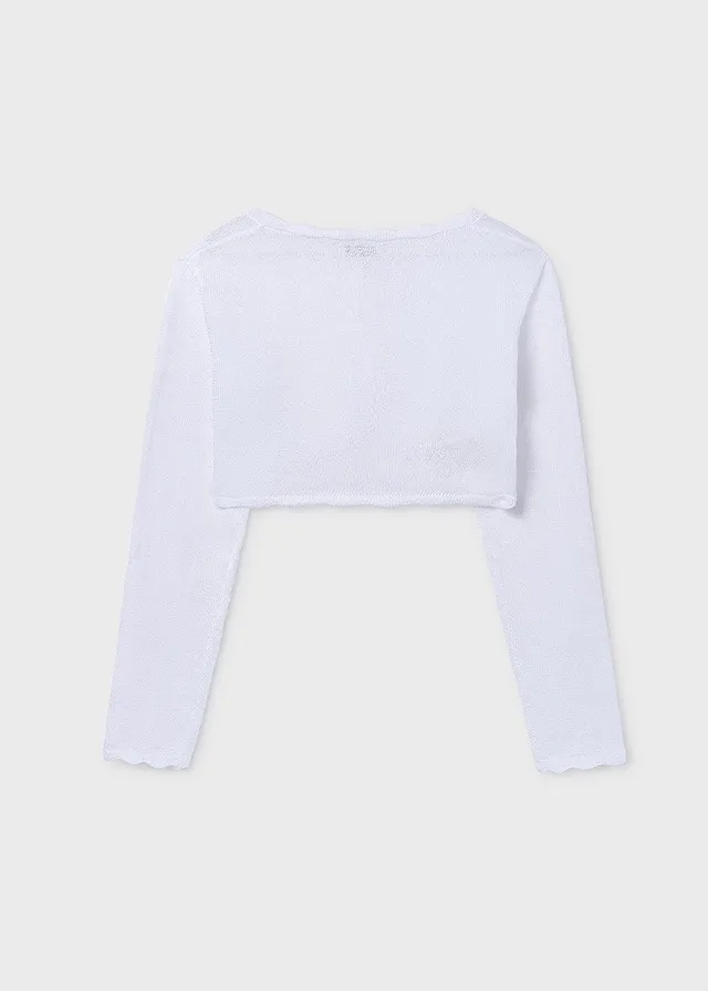 Cardigan tricot basic ragazza mayoral art. 26-00332-074 - immagine 3