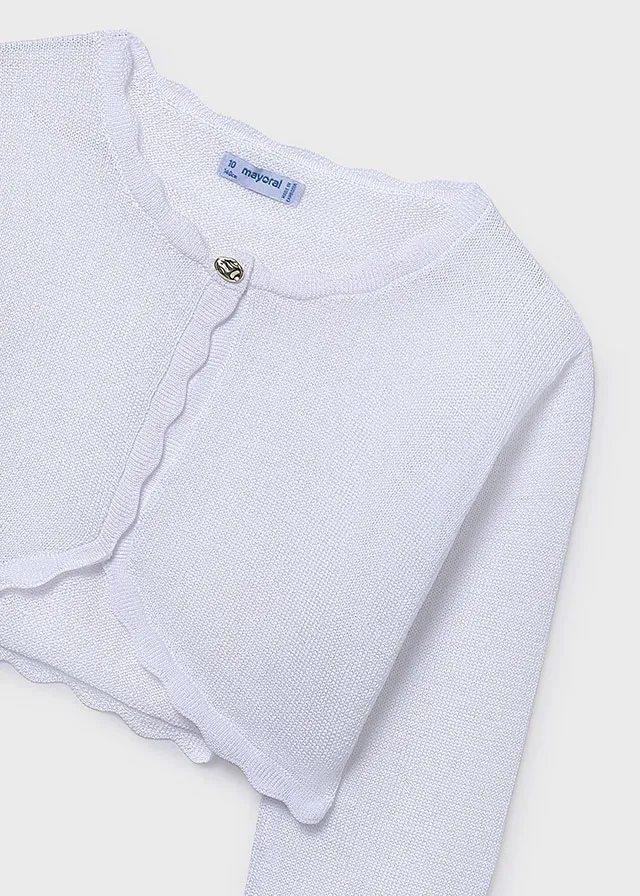 Cardigan tricot basic ragazza mayoral art. 26-00332-074 - immagine 4