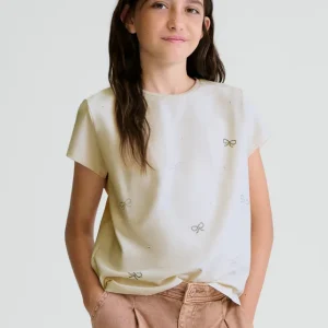 Maglietta fiocchi ragazza mayoral art. 26-00854-084