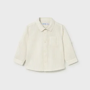 Camicia in lino manica lunga neonato mayoral art. 26-01118-041