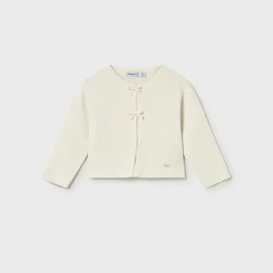 Cardigan a maglia fiocchi neonata mayoral art. 26-01307-051