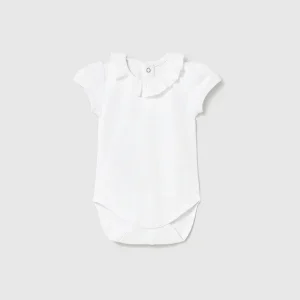 Body colletto volant neonata mayoral art. 26-01730-010