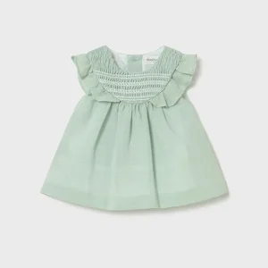 Vestito nido d’ape neonata mayoral art. 26-01884-043