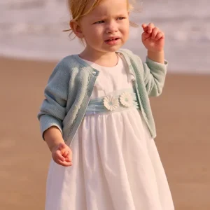 Vestito tulle con fusciacca neonata mayoral art. 26-01903-042