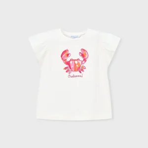 Maglietta manica corta bambina mayoral art. 26-03007-082