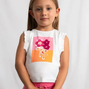 Maglietta fiori bambina mayoral art. 26-03023-040