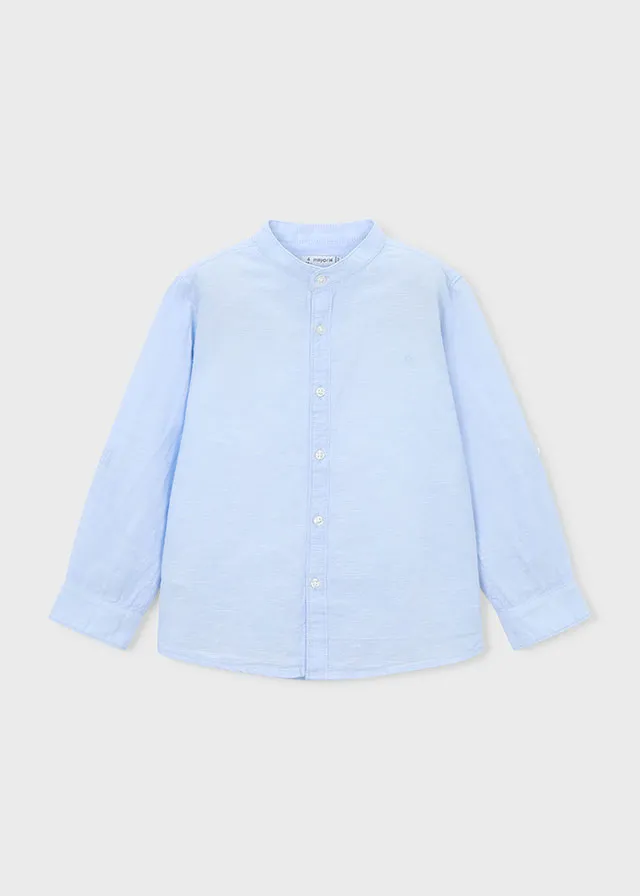 Camicia manica lunga colletto alla correana bambino mayoral art. 26-03118-031 - immagine 3