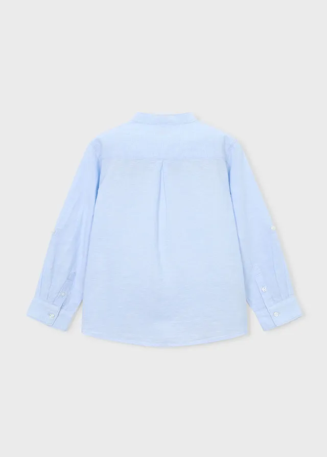 Camicia manica lunga colletto alla correana bambino mayoral art. 26-03118-031 - immagine 4