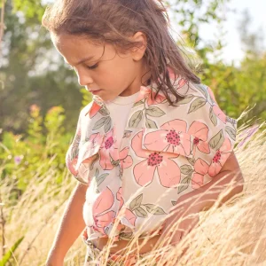 Blusa stampata con top bambina mayoral art. 26-03196-059