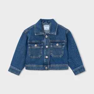 Giubbotto jeans bambina mayoral art. 26-03454-056