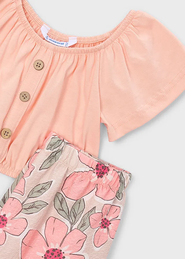 Completo pantalone stampato e top bambina mayoral art. 26-03597-071 - immagine 6