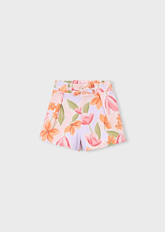 Gonna pantalone con pieghe pantalone bambina mayoral art. 26-03906-070 - immagine 5