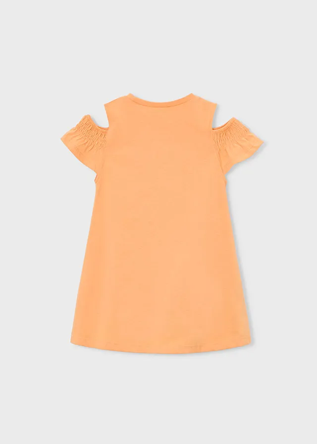 Vestito con borsa bambina mayoral art. 26-03941-010 - immagine 6