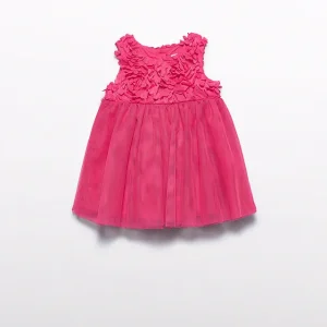 Abito fiori 3d neonata Abel & lula art. 26-05021-019