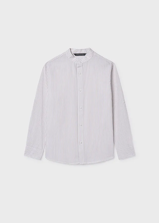 Camicia manica lunga colletto alla coreana ragazzo mayoral art. 26-06176-012 - immagine 3