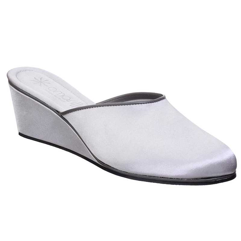 Beatrice: Pantofole da Donna in raso di Cinque Colori - immagine 4