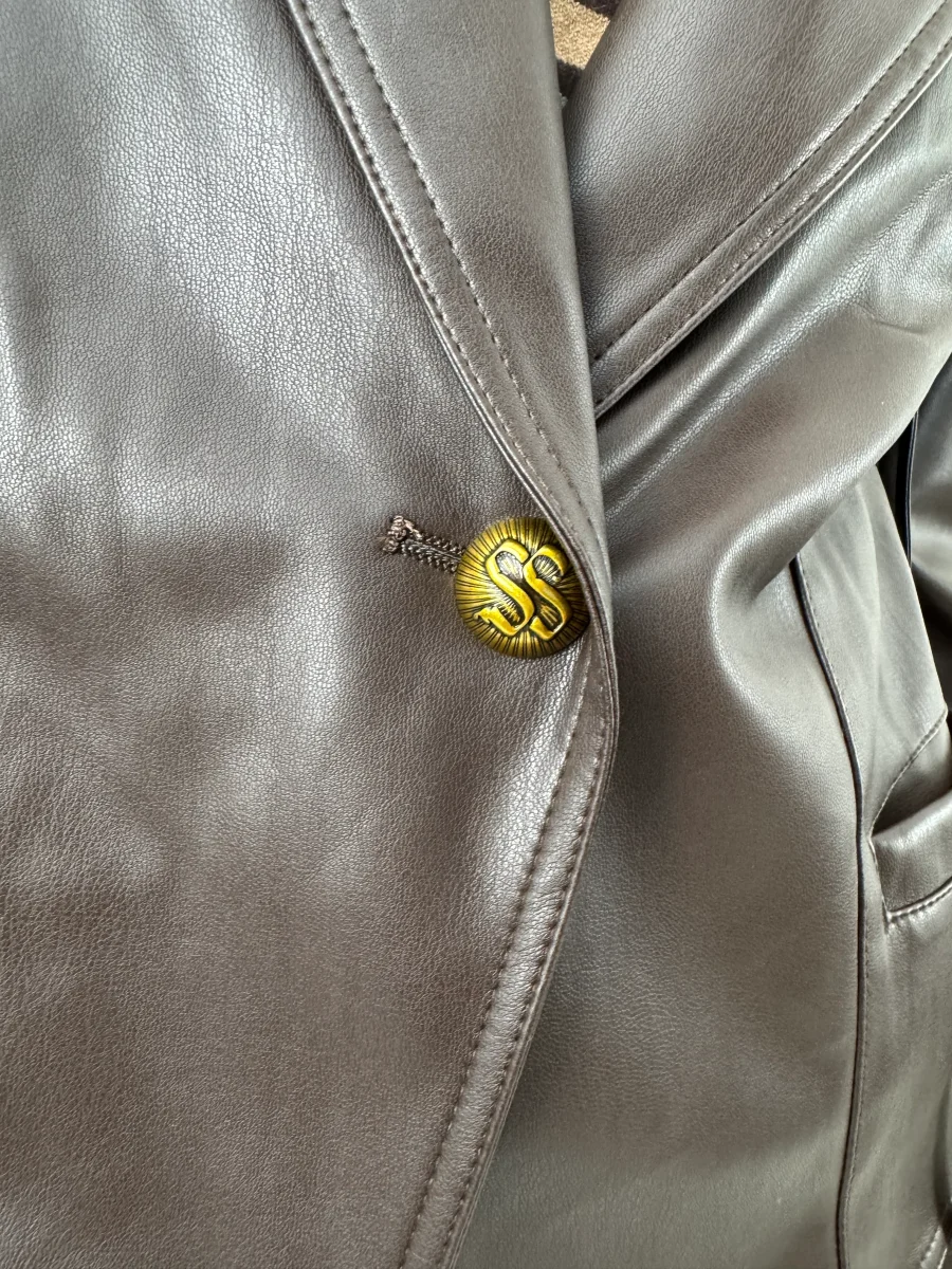 GIUBBINO ECOPELLE TRECCE - immagine 7