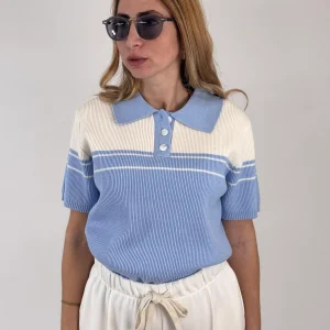 MAGLIONCINO TOKYO AZZURRO