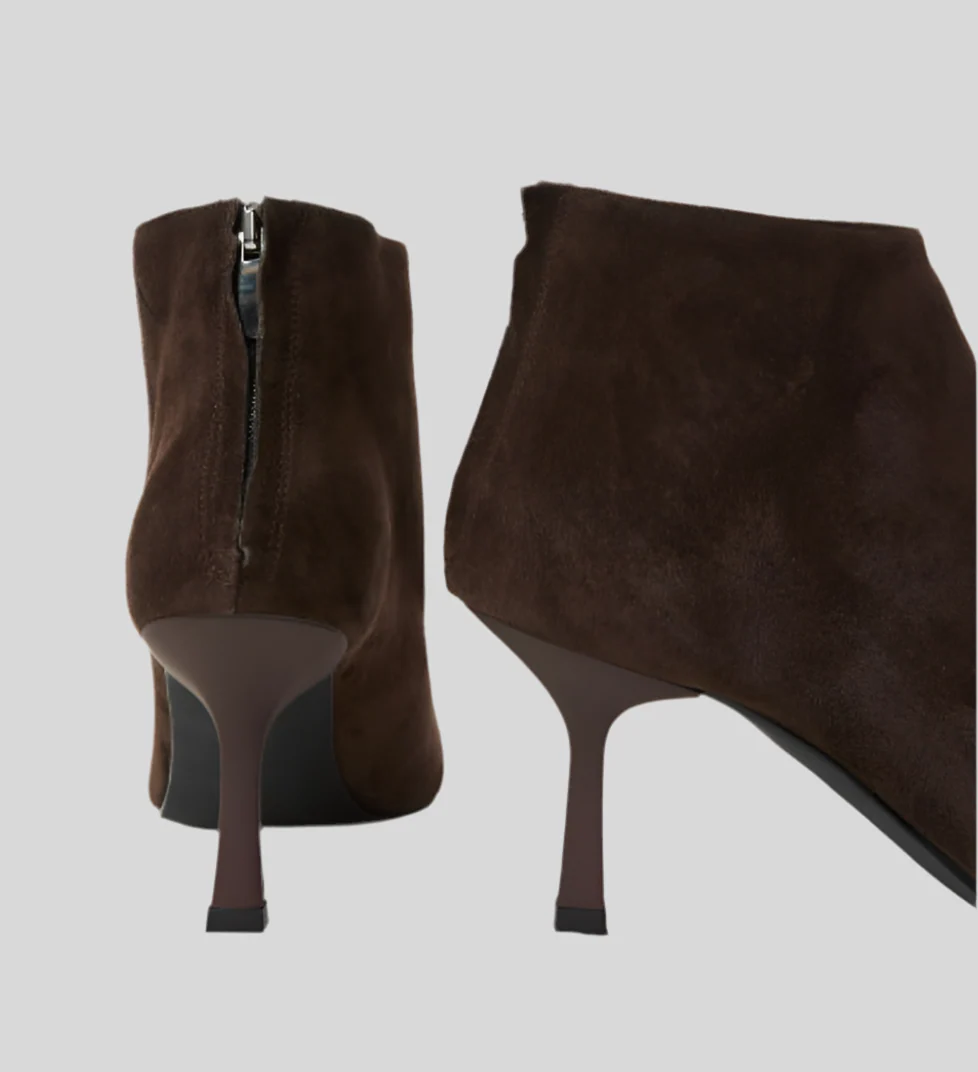 Tronchetto in camoscio - immagine 5