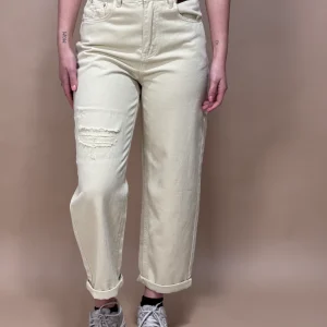 JEANS ARIELLE GIALLO