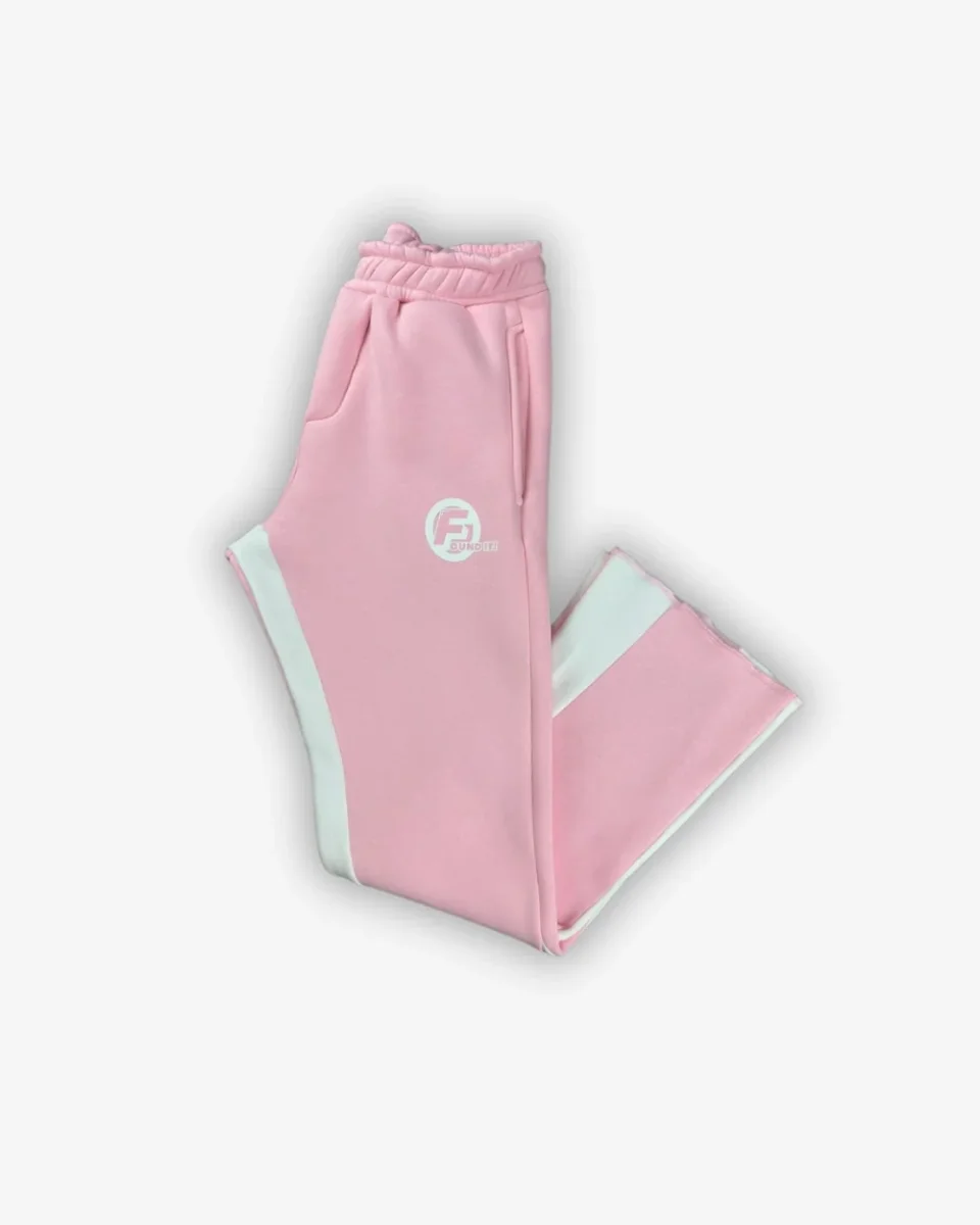 Flared Sweatpants Bubble Pink