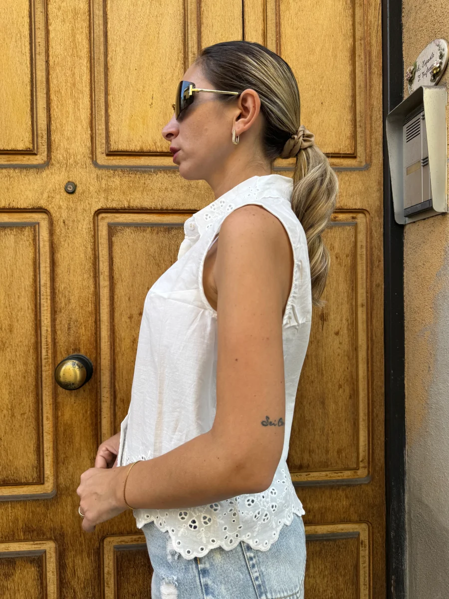 CAMICIA GIROMANICA PIZZO - immagine 5