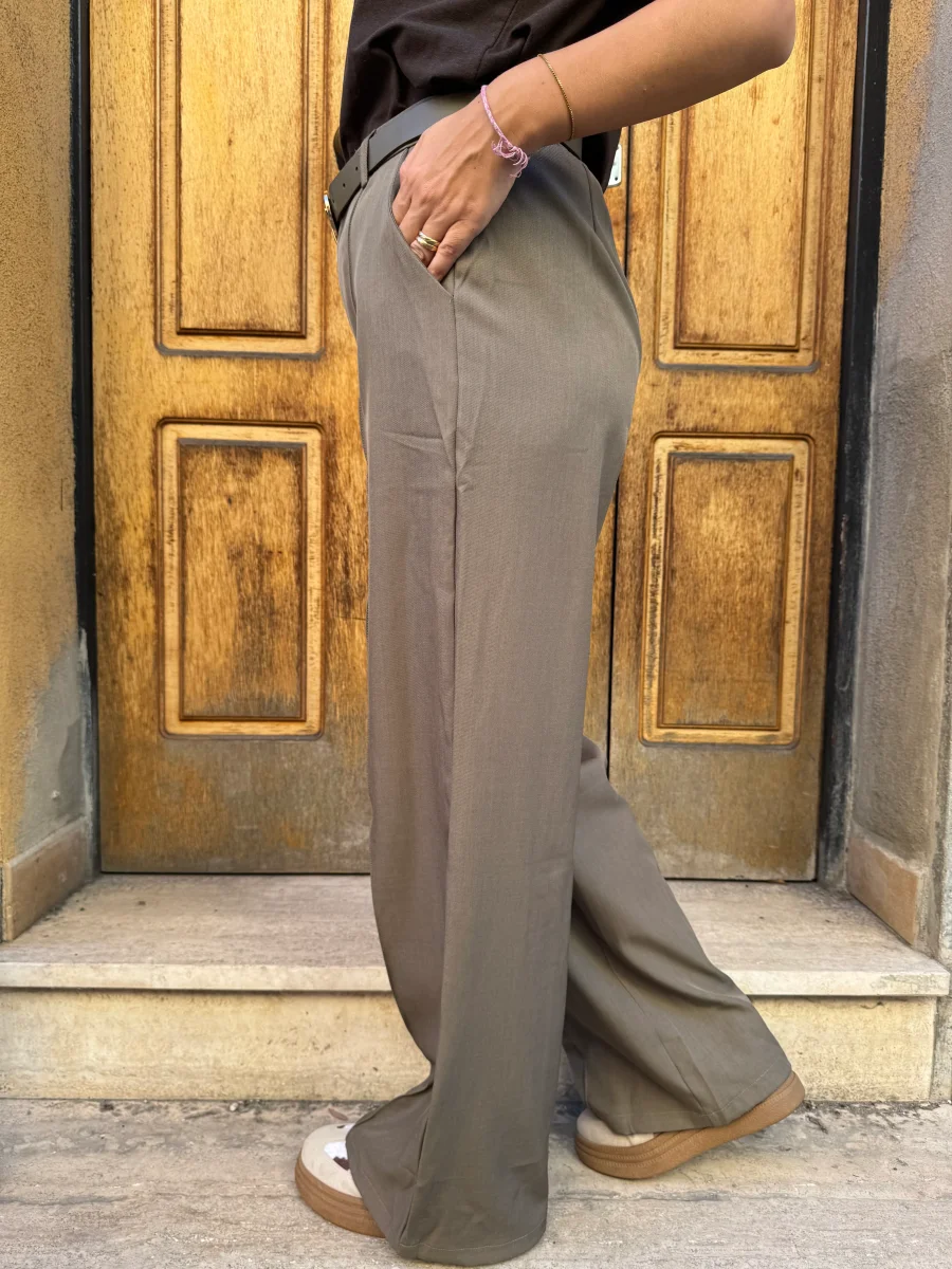 PANTALONE SIENA VERDE OLIVA - immagine 5