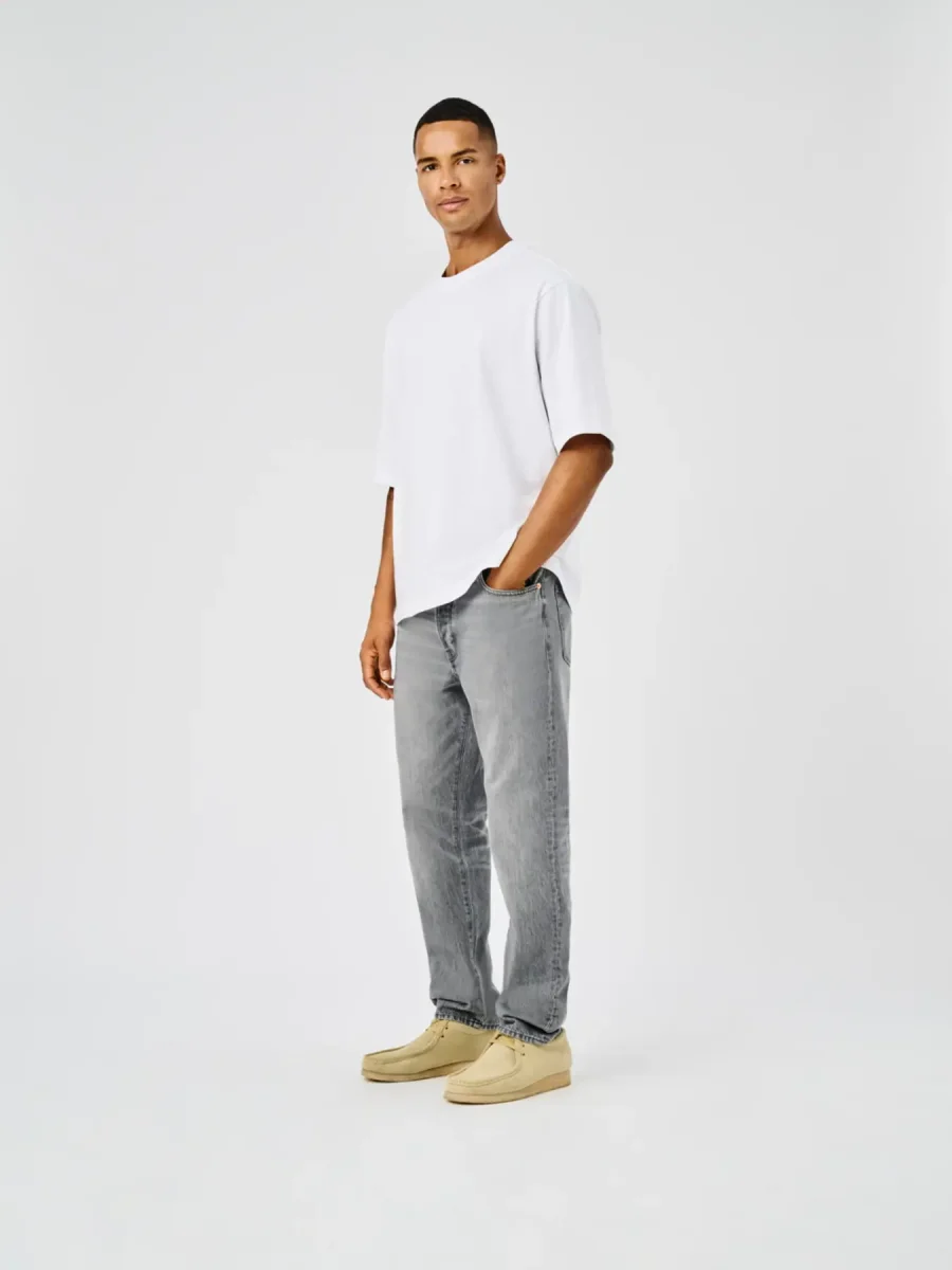 ONLY & SONS ONSTYE LOOSE TAPE JEANS - Col. grigio - immagine 7