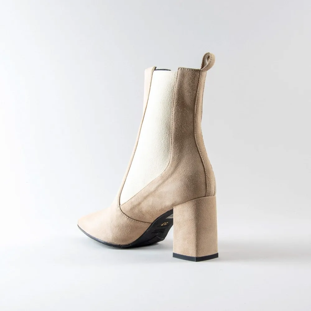 Stivaletto Boston – Camoscio Sabbia - immagine 5