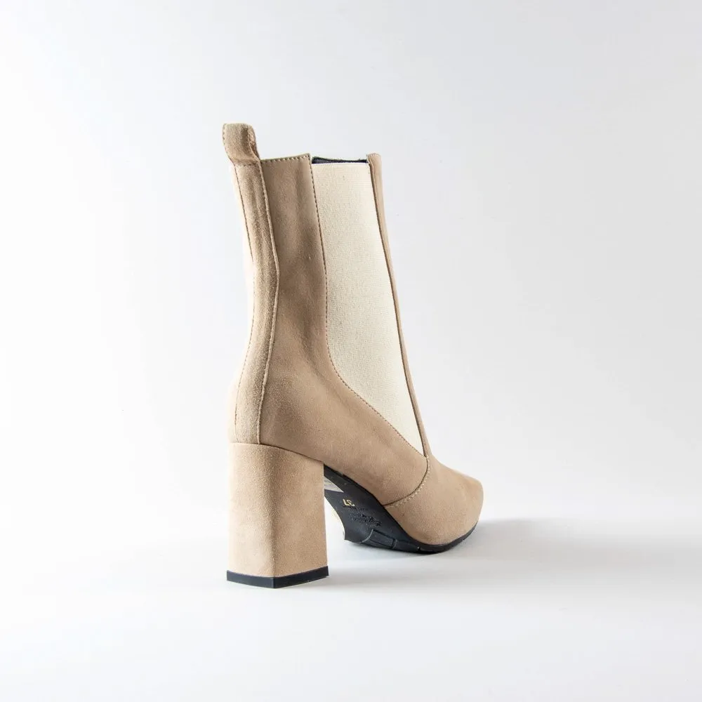 Stivaletto Boston – Camoscio Sabbia - immagine 6