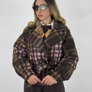 BOMBER SALLY TESSUTO CALDO ROSA