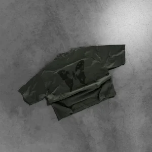 FOREST GREEN BUTTERFLY TEE