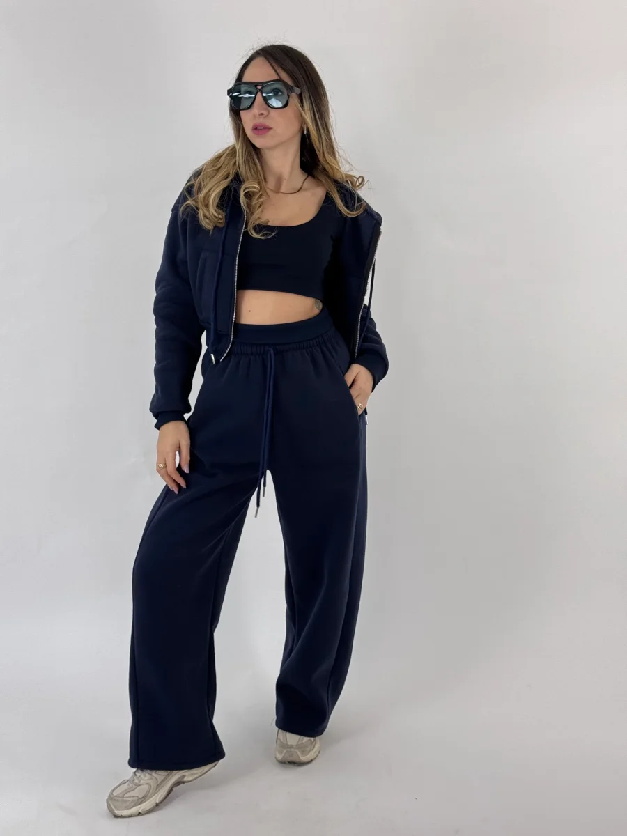 COORDINATO 3 PEZZI JIMMY BLU