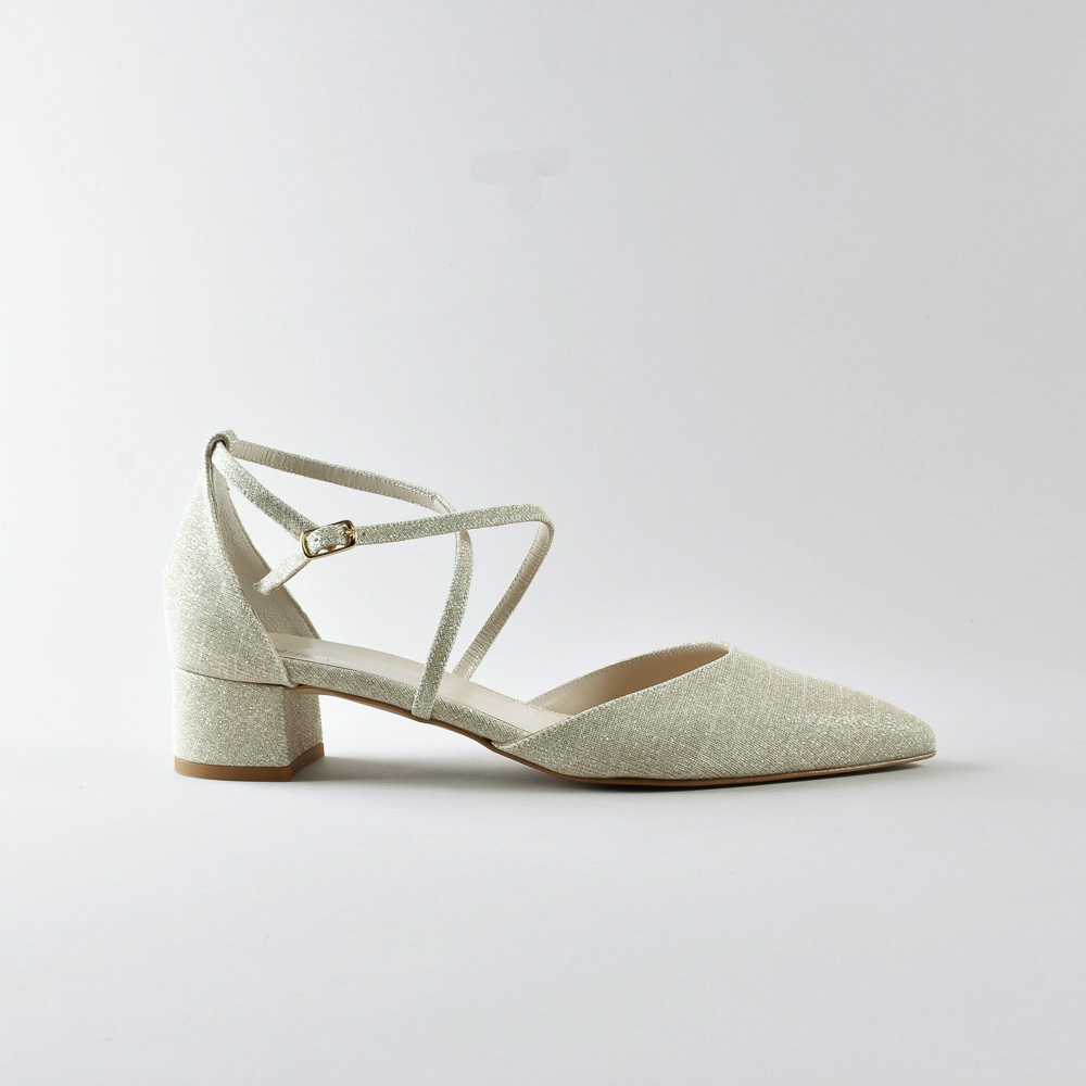 Cross Strap Penny 35mm – Galassia Platino