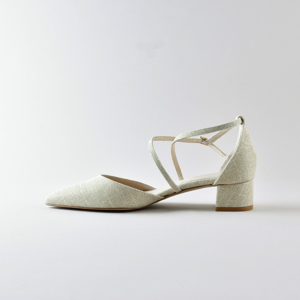 Cross Strap Penny 35mm – Galassia Platino - immagine 5