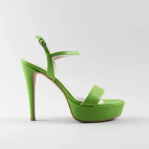 Sandalo Augusta 120pl mm – Nappa Verde