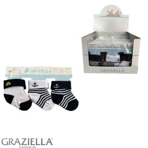 TRIS CALZINI NEONATO