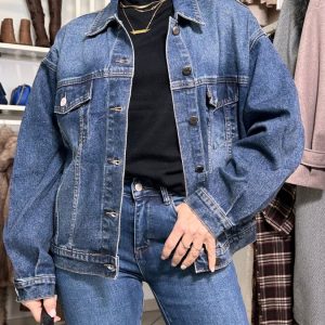 Denim Jacket Icon – Denim scuro