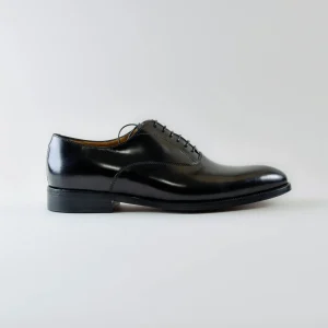 Richard Francesina in pelle spazzolata nera