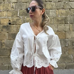 CAMICIA CUORI DI PIZZO