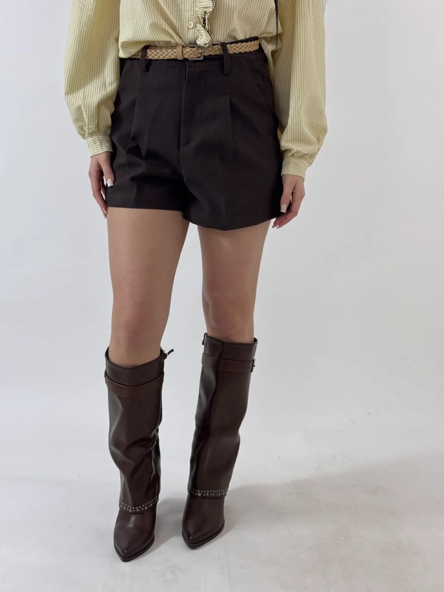 PANTALONCINO YULIA CHOCO - immagine 3