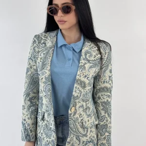 BLAZER MAGGIE AZZURRO