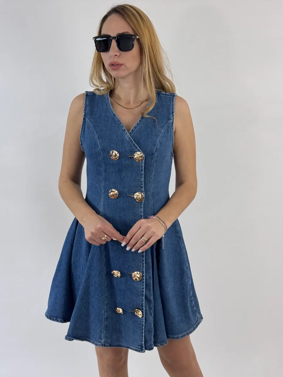 VESTITINO CHARLOTTE DENIM - immagine 3